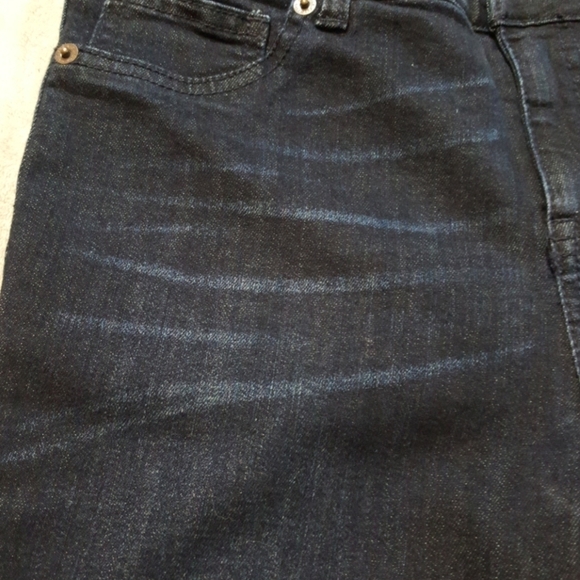 Cat and Jack girls navy blue skinny jeans - Picture 4 of 7